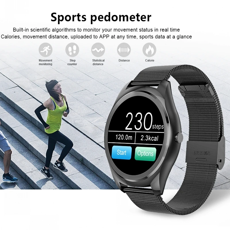 XIYAN N3 Pro Smartwatch Водонепроницаемый Bluetooth Вызов монитор сердечного ритма во время сна