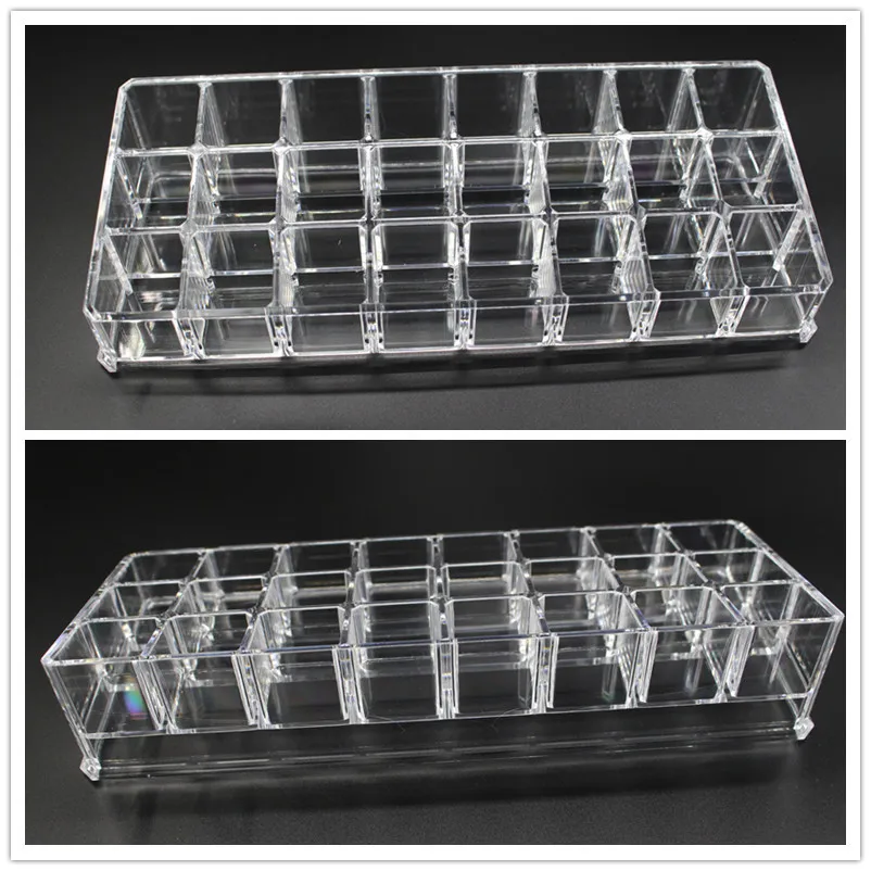 Lipstick Organizer Acrylic Brush Holder Makeup Storage Cosmetics Box Dressing Table Organizer For Storage Of Cosmetics (8)
