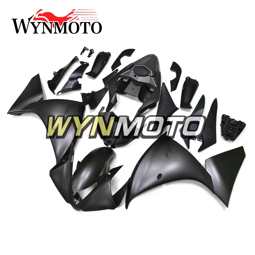 

Полный комплект обтекателей для 2012 2013 2014 Yamaha YZF1000R1 ABS пластмассовые накладки для мотоциклов матовые черные