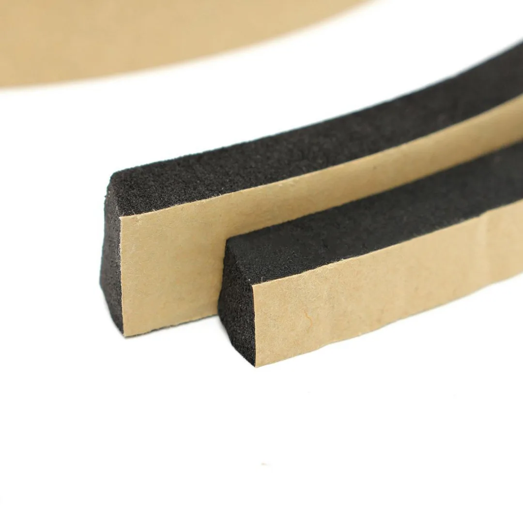 2 м Односторонняя самоклеящаяся уплотнительная лента для двери окна пены