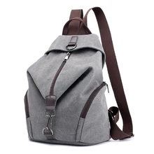 Повседневный холщовый женский рюкзак твердый большой емкости женские рюкзаки брендовая дизайнерская сумка для путешествий на молнии школьный рюкзак для девочек кошелек