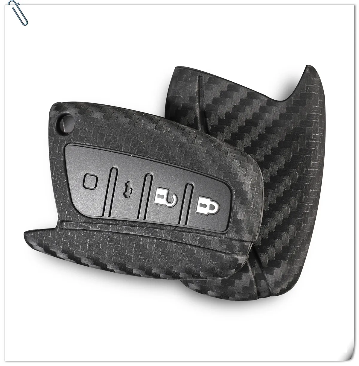 Keyforkess per Hyundai Santa Fe IX35 Grand Car Styling 4 pulsanti copertura chiave automatica custodia protettiva in Silicone con telecomando in Silicone 5 Keyforkess per Hyundai Santa Fe IX35 Grand Car Styling 4 pulsanti copertura chiave automatica custodia protettiva in Silicone con telecomando in Silicone - HTB1MLG7VjDpK1RjSZFrq6y78VXad