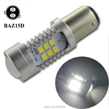 

2pcs AC12V 24V 1157 BAY15D BA15D BAZ15D P21/4W 21 2835SMD White Red Amber Lamp Auto p21/5w led bulbs rear brake Lights
