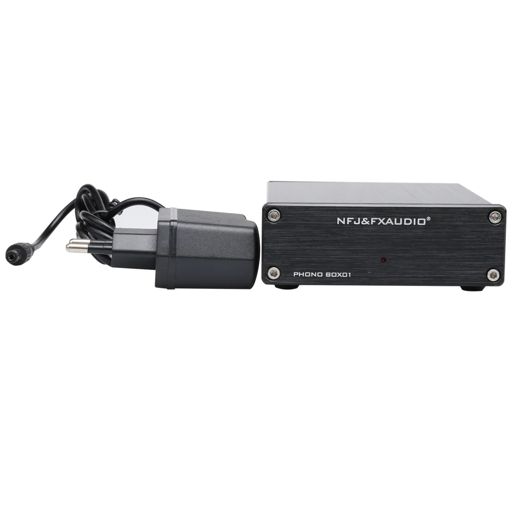 Новый FX AUDIO BOX01 LP Виниловый проигрыватель мини мм phono предусилитель аудио для