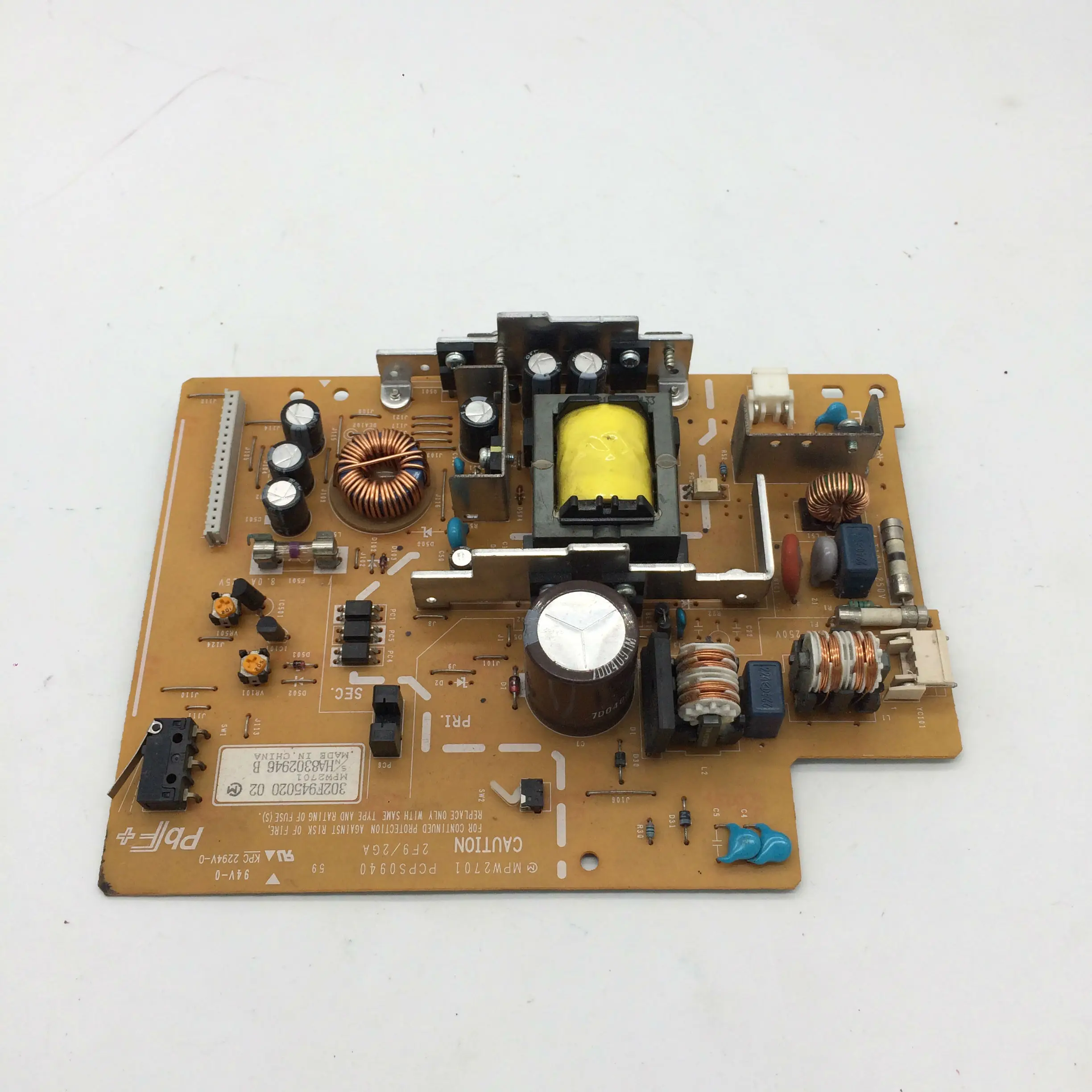 امدادات الطاقة مجلس 302F945021 MPW2701 PCPS0940 لكيوسيرا FS-3920dn طابعة