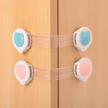 

5Pcs/Lot Protection Baby Safety Door Invisible Cabinet Lock Kids Drawer Locks Children Security Magnetic Child Safety Locks