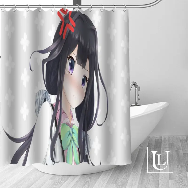 Новое поступление на заказ masamune kun no revenge занавеска для душа Ванная комната красивый декор занавеска для душа водонепроницаемая для себя - Цвет: 15 Shower Curtain