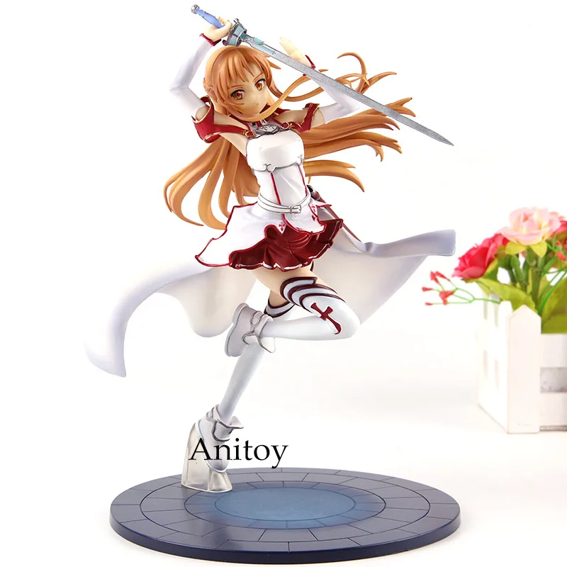 Sword Art Online SAO Figure Asuna Knights of the Blood Ver. 1/8 Scale Painted Figure Action PVC Collection Model Toys