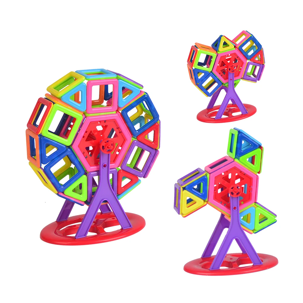 Lightaling Мини Красочный Магнитный блок строительный конструктор Набор 3D DIY Кирпич Развивающие детские игрушки для детей Рождественский подарок игрушка