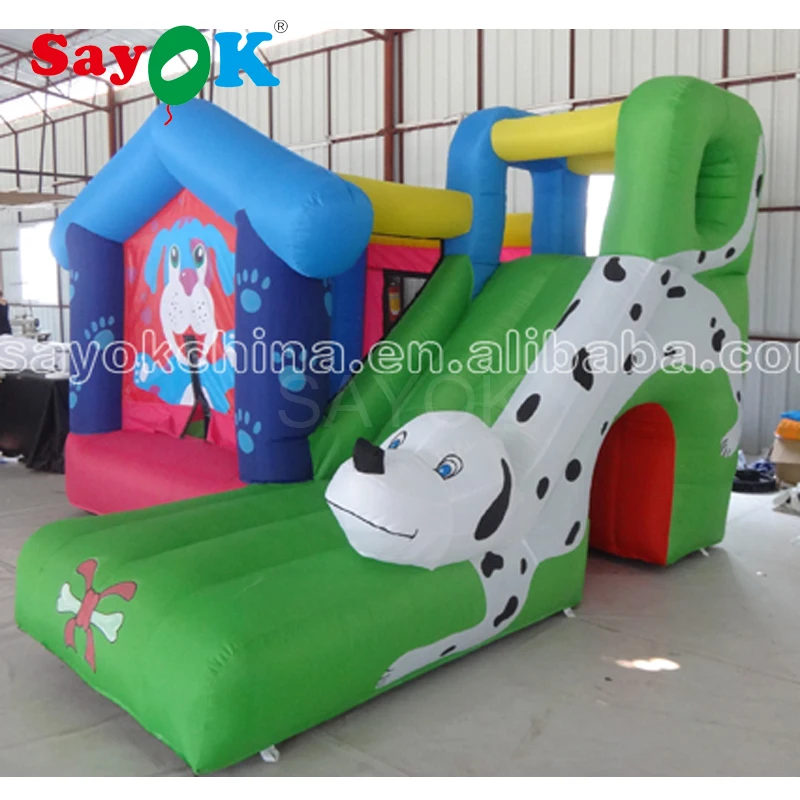 

Yard Cheap Bouncy Castle Bounce House with Slide, Inflatable Bouncer Castle for Kids