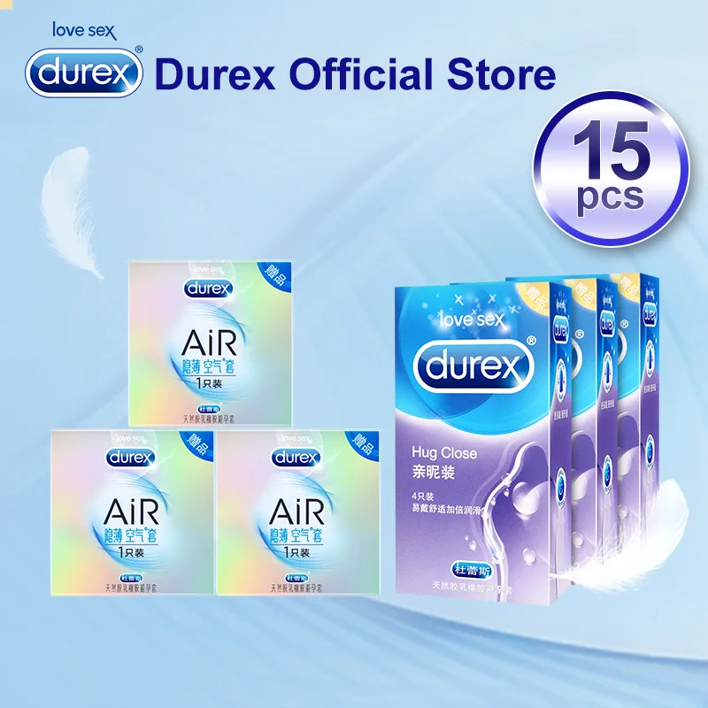 Durex AiR презервативы ультра тонкий смазки пенис интимные товары член сопла на член петух клетка Силиконовое кольцо для пениса для секс для