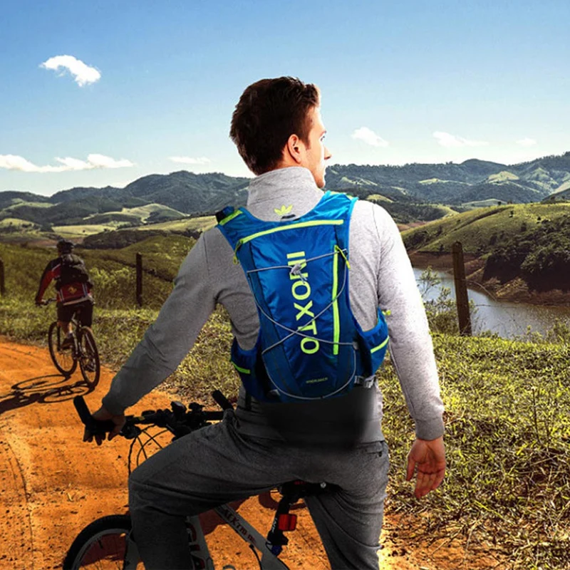 10L Running Hydration Vest Backpack Men Women Bicycle Outdoor Sport Bags Trail Marathon Jogging Cycling Hiking Backpack