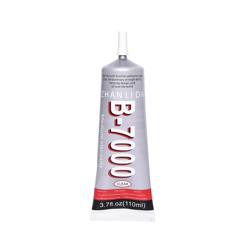

110ML B7000 Glue Super Epoxy Resin Adhesive B-7000 Transparent Wood Stone Fabric Plastic Rubber Phone Touch Screen Clothes LCD