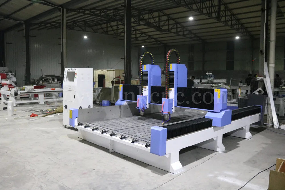 Шпиндель с водяным охлаждением 5 кВт фрезерный станок ЧПУ для резьбы по камню|cnc