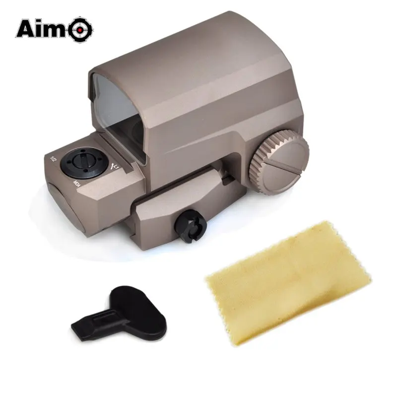 

Aim O 1MOA LCO Red Dot Handgun Scopes Front Iron Sight 20mm Rail Mount For Airsoft Hunting AO6001