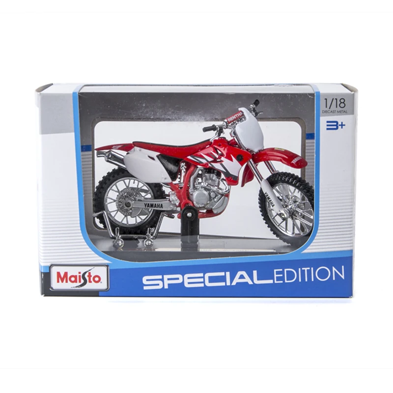 Maisto 1:18 мото YZ450F красного металла модели литой мотоцикл миниатюрный Race игрушка для Коллекция подарков