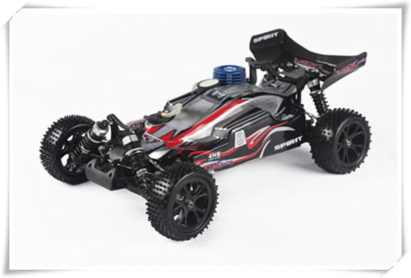 2015 Top Rated Double Speed ERC RC Cars Nitro Powered 4WD 1/10 Buggy