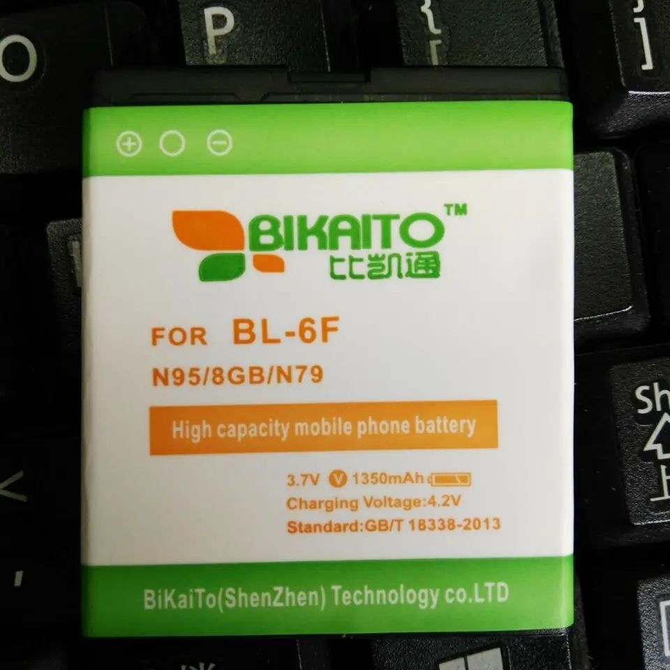 10pcs Lot 100 Original Bl 6f Battery For Nokia Bl 6f 6788 N78 N79