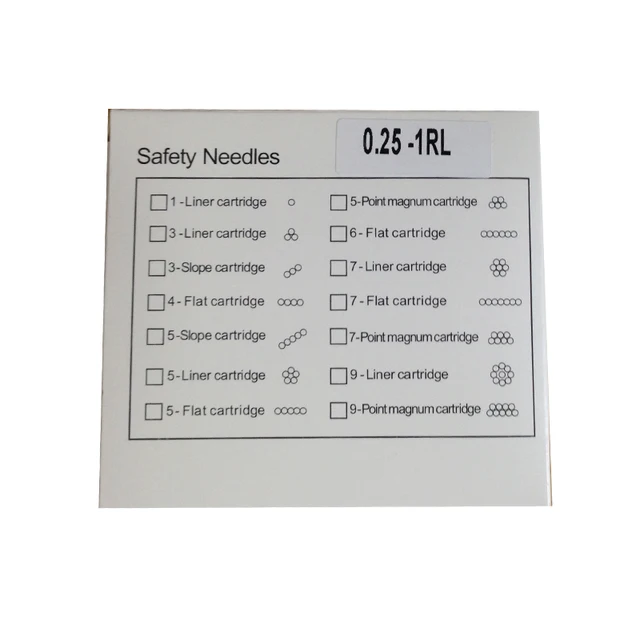 Quality Needle 50piece 0.25MM 1RL Disposable Sterilized Tattoo Permanent Makeup Pen Machine Needles Tips Supply For Eyebrow Lip Quality Needle 50piece 0.25MM 1RL Disposable Sterilized Tattoo Permanent Makeup Pen Machine Needles Tips Supply For Eyebrow Lip