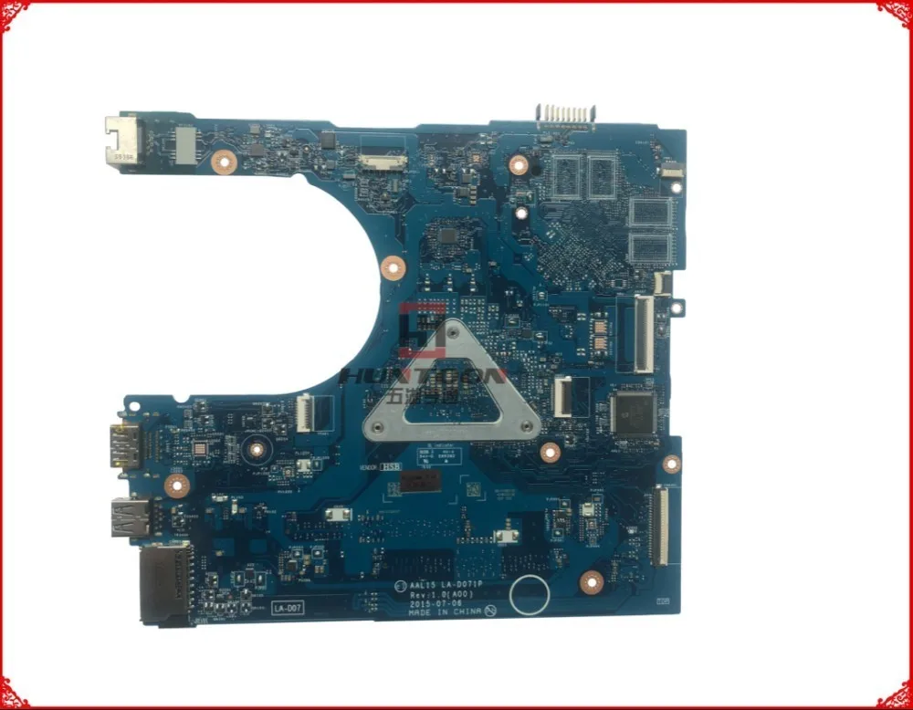 Высокое качество CN 0RV4XN для Dell Inspiron 15 5559 материнская плата ноутбука RV4XN AAL15 LA D071P SR2EZ