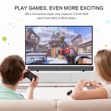 50 Вт HiFi Съемный беспроводной bluetooth Саундбар динамик 3D объемный стерео сабвуфер для ТВ домашнего кинотеатра Система звук бар телефон