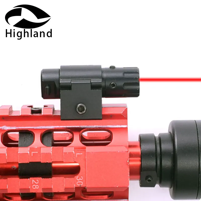 

Hunting Mini Red Dot Laser Sight Scope 20mm Weaver Picatinny Mount Set for Gun Rifle Pistol Shot Airsoft Riflescope