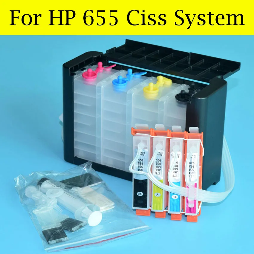For HP 655 Ciss System 3