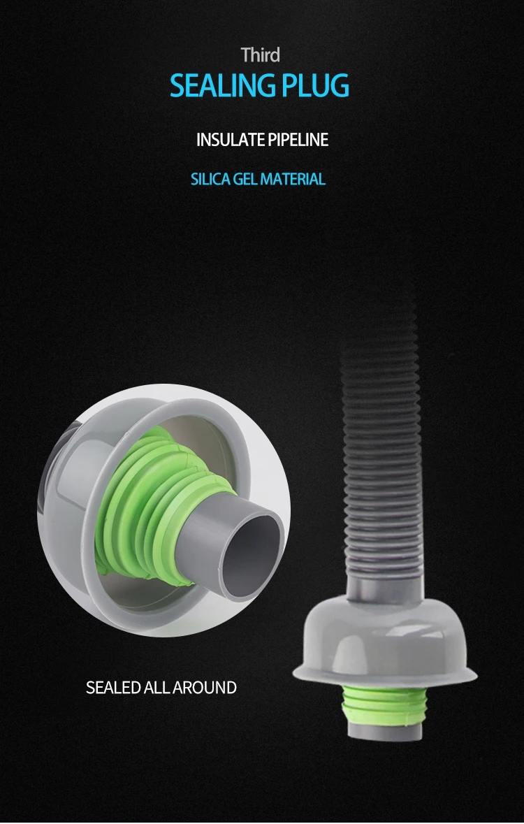 Zhang Ji дизайн S кривая дезодорирующий сливной шланг для раковины ванной комнаты для предотвращения насекомых водопроводная труба уникальный водопроводный шланг