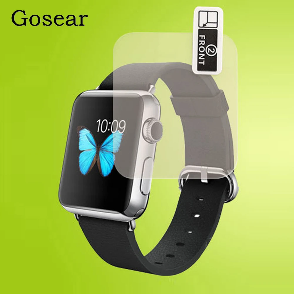 Защитная пленка Gosear из ТПУ для Apple Watch iWatch Series 1 2 3 38 мм 42 4 шт.|Смарт-аксессуары| |