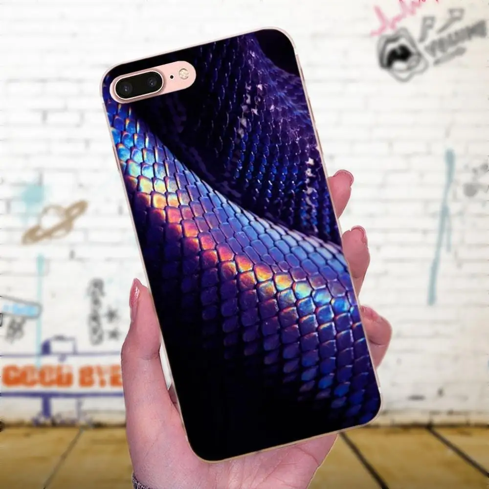 Чехол для телефона из мягкого силикона и ТПУ со змеиным узором Galaxy J1 J2 J3 J330 J4 J5 J6 J7
