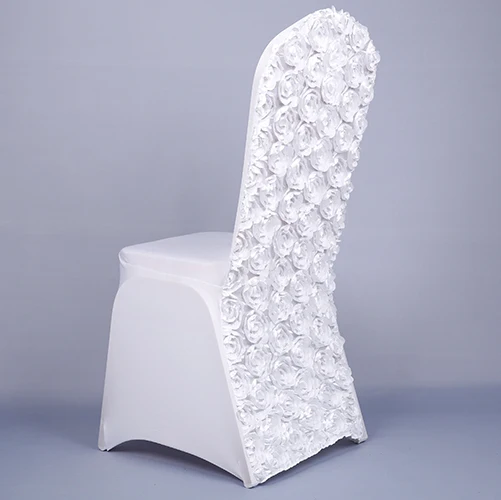Красочная 3D розы чехлы на стулья стул крышка для свадьбы отель банкетный украшения