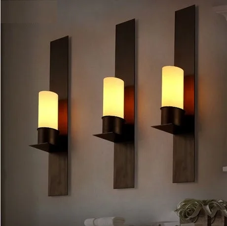 Retro Loft Style LED Wall Sconce Iron Glass Vintage Wall Lamp For Home Antique Wall Lights Indoor Lighting Luz De Pared Retro Loft Style LED Wall Sconce Iron Glass Vintage Wall Lamp For Home Antique Wall Lights Indoor Lighting Luz De Pared