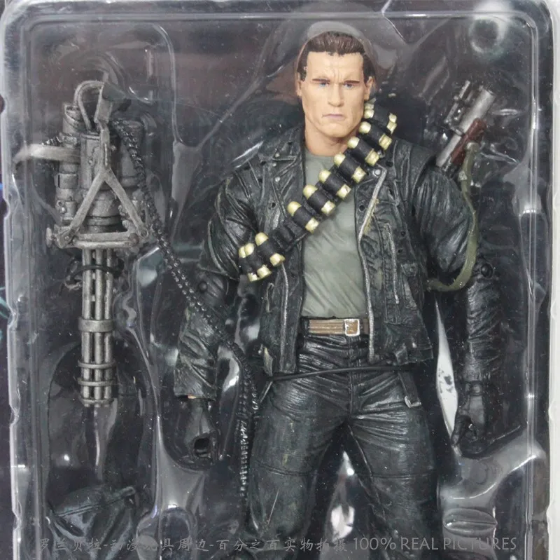 NECA The Terminator 2 фигурка T-800 Cyberdyne Showdown ПВХ фигурка игрушка " 18 см рождественские подарки MVFG132