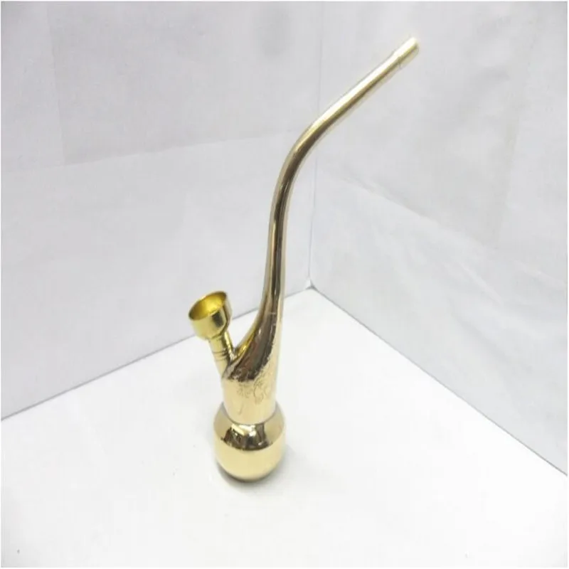 brass Two Site Hookah Circulating Water Smoking Pipe Metal Water