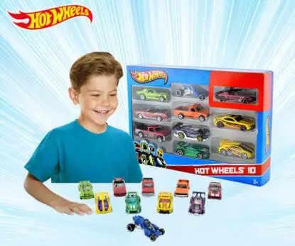 I-1 1: 64 мини модель трек hot wheels ESS BSC 10 автомобиль комплект игрушек для детей Diecast hot wheels 54886 модели автомобилей подарок на день рождения для малыша - Цвет: I-1