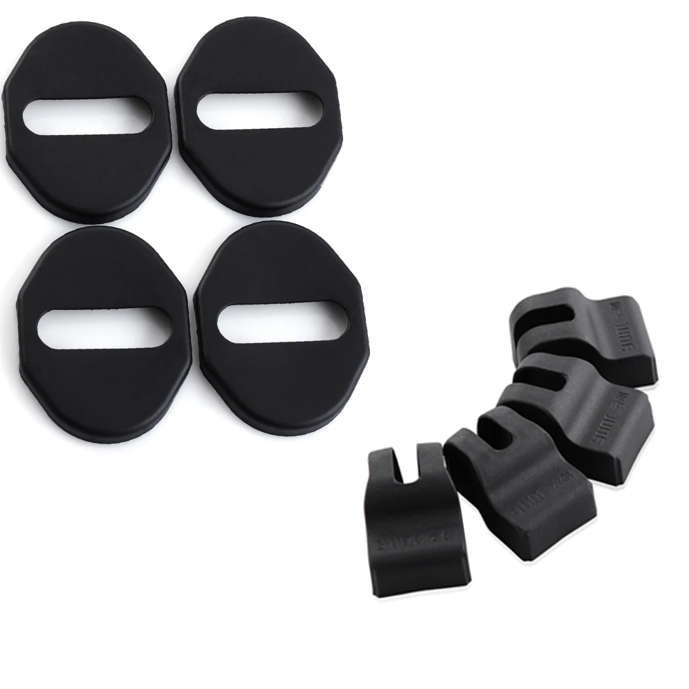 

8Pcs/set Car Door Lock Decoration Cover Car Covers Door Stopper Protection Cover For MITSUBISHI LANCER EX ASX Outlander