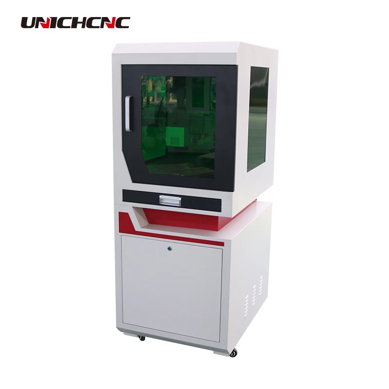

Covered fiber laser marking machine raycus power system