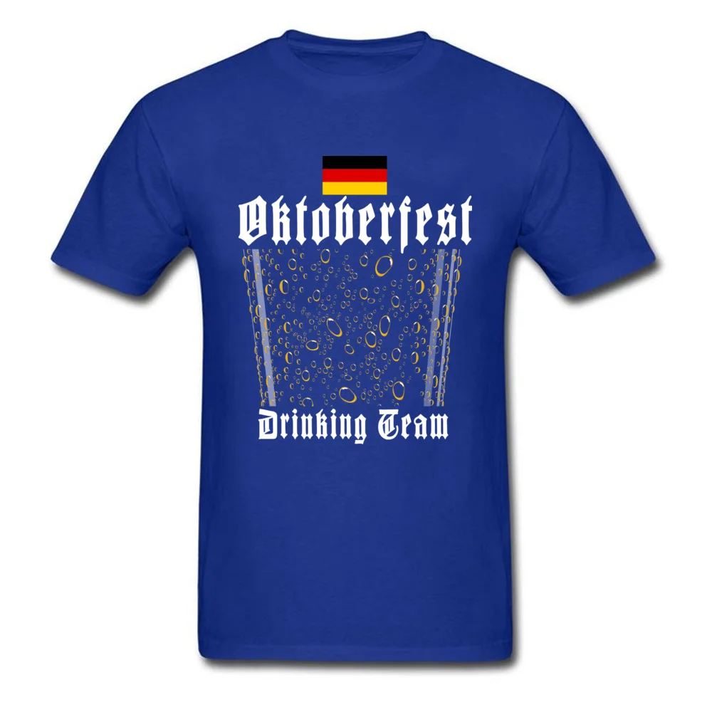 Normal Beer Oktoberfest Design T-Shirt Graphic Father Day Short Sleeve O Neck Tops T Shirt Pure Cotton Man Casual T Shirts Beer Oktoberfest Design blue