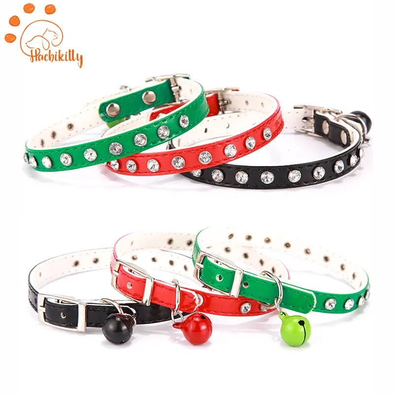 Buy Dog Collar With Bell For Puppy Cat Pet Products