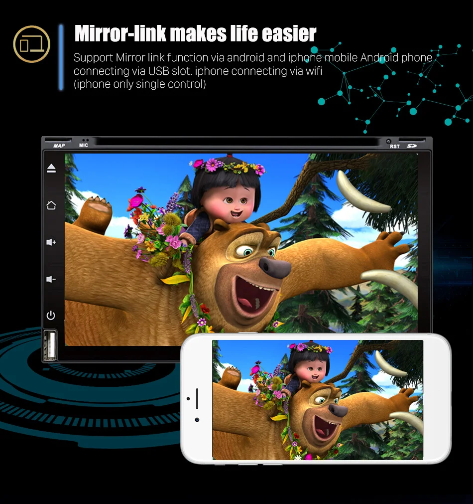 Cheap Eunavi Octa Core 2 din android 9.0 car dvd multimedia player universal 2din GPS Navi audio stereo radio headunit IPS Screen wifi 12