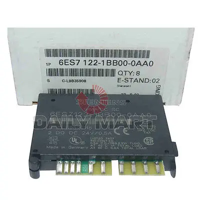 

DHL/EMS 2 LOTS Brand New for ORIGINAL 6ES7122-1BB00-0AA0 Automation Simatic Module Logic Controller