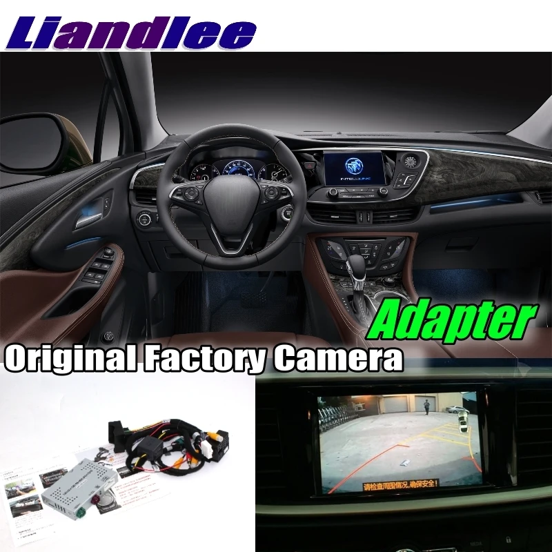 

Liandlee Car Reverse Rear Back Up Camera Interface Adapter Decoder Kits For BUICK Envision System Upgrade