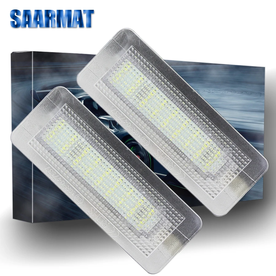 Licence Plate Light Bulb Lamp 1x White 5-SMD LED No Error Free Canbus Number