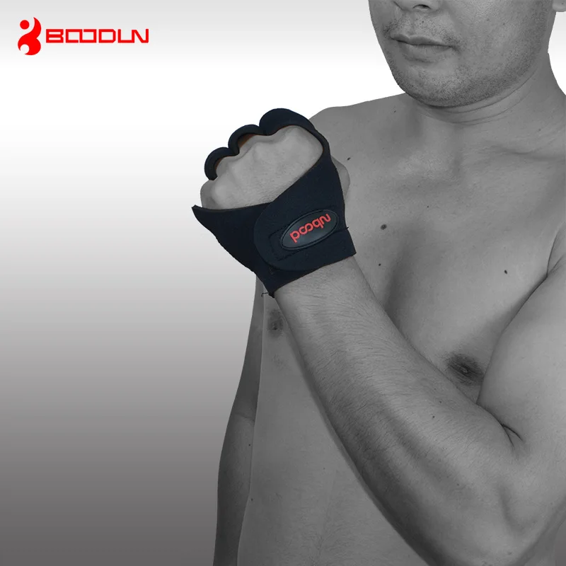 BOODUN Men Women Gym Body Building Training Sports Fitness Weight Lifting Antiskid Hollow Dumbbell Exercise Training Gloves