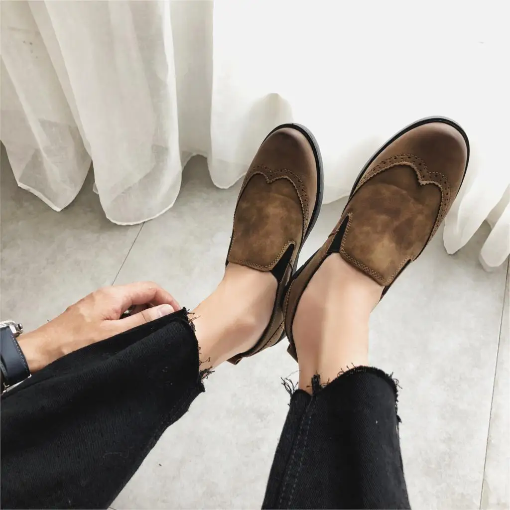

Puimentiua New Breathable Loafers Men Leather Casual Shoes Torridity Quality Adult Slip on Moccasins Sneakers Male Footwear
