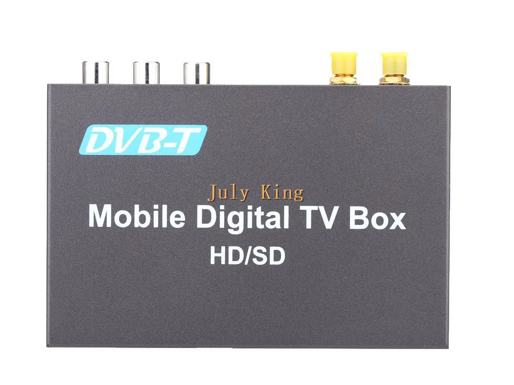 Новейший DVB-T автомобильное Цифровое ТВ приемник(HD/SD), приемник DVB-T HDMI Автомобильный DVR ТВ тюнер Поддержка MPEG-1/-2/4 H.264 декодер