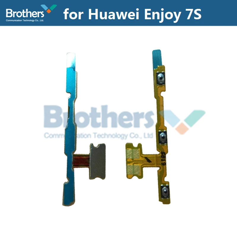 Power On Off Flex Cable For Huawei Enjoy 7S Volume Button Flex Cable For Huawei Enjoy 7S Phone Replacement Repair Parts Working