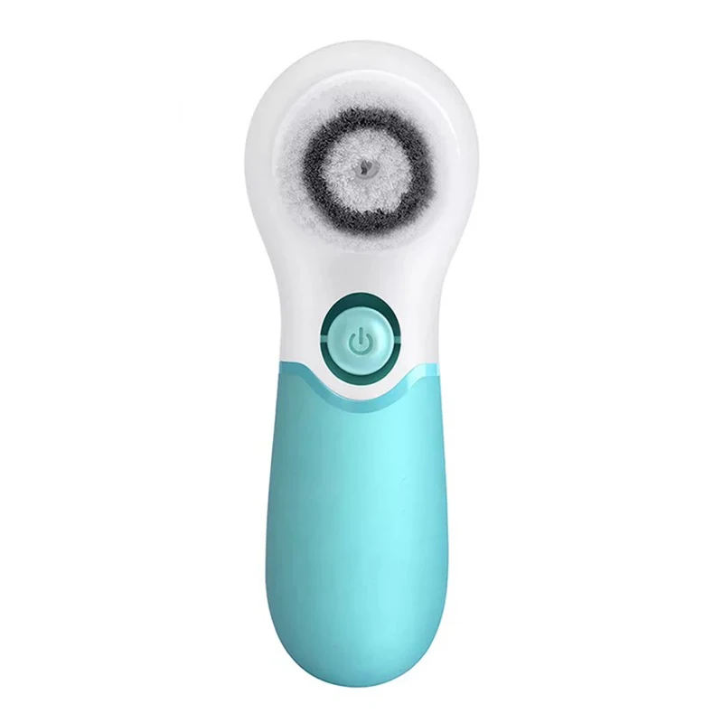 Face Brush with 3 Facial Cleansing Brush Head Waterproof Electric Spin