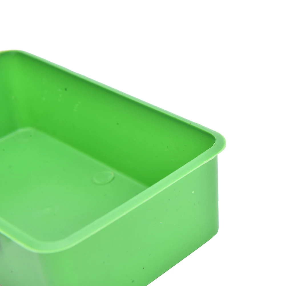 1 шт. горячая Распродажа пластиковая коробка для кормления и воды|parrot feeding|bird