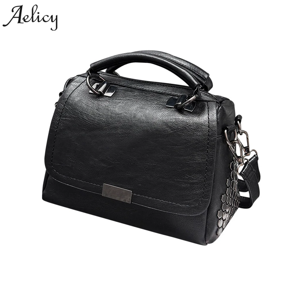 

Aelicy Brand Designer Women Messenger Bags Vintage 2019 New Top Hot Sell Fashion Handbag Bag Women PU Leather Shoulder Bags